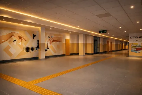 Zhalkamys School — view 5
