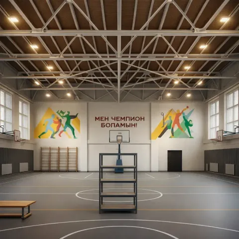 Zhalkamys School — view 3